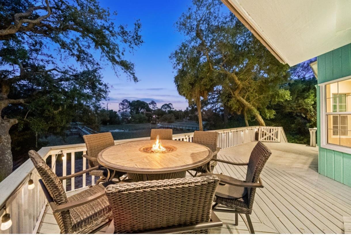 Marshfront Home on Tybee with Private Floating Dock and $90K Rental Potentential